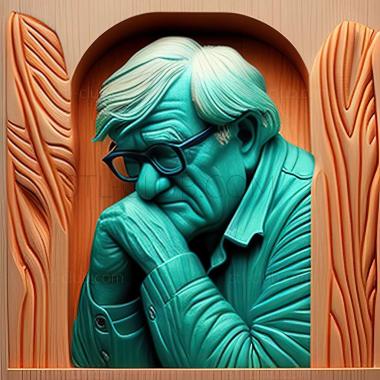 3D model David Hockney (STL)